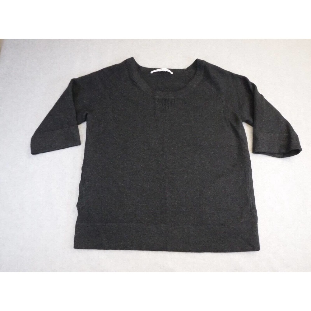 Womans Diane Von Furstenberg scoop neck sweater with pockets